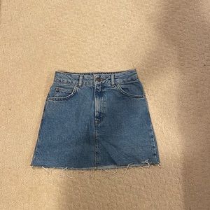 Jean skirt!